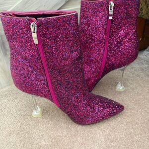Nine West Sparkly Heeled Boots